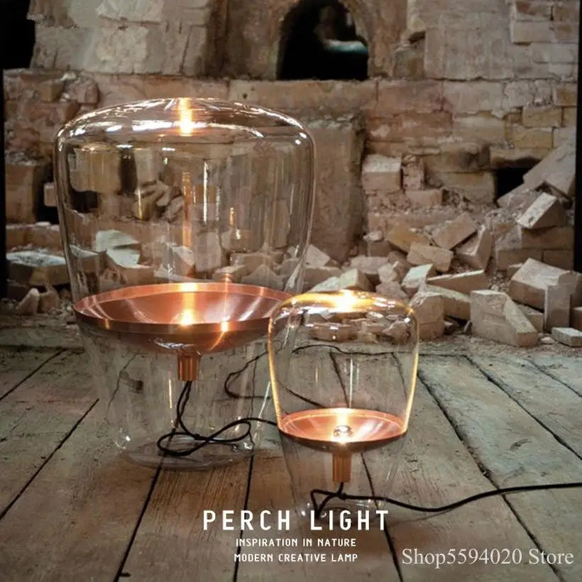 DecorBites™ Glass Balloons Floor Lamp | Industrial Standing Lamp for Bedroom & Living Room