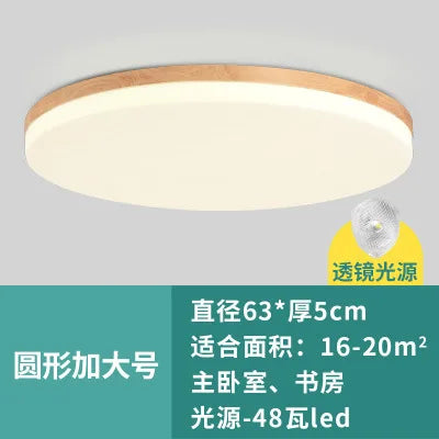 DecorBites™ LED Round Ceiling Light: Ultra-Thin & Modern for Bedroom, Living Room, Study.