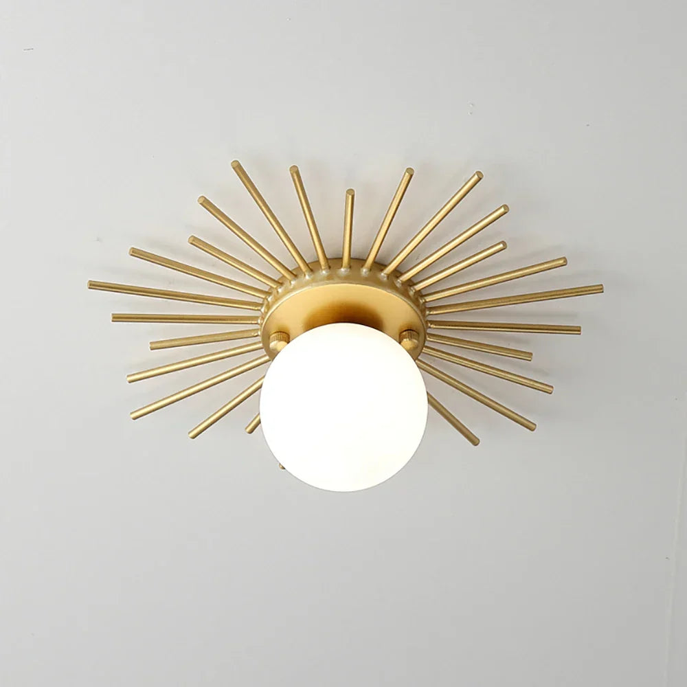 DecorBites™ LED Ceiling Lights: Modern Nordic Home Hallway Lighting for Locker Room Decor