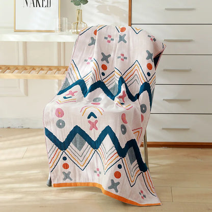 Toalla de baño de gasa de algodón DecorBites™ - diferentes estilos