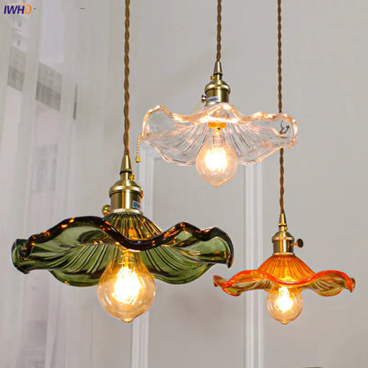 Decorbites™ Glas-Kupfer-LED-Hängeleuchte: Nordischer Stil Farbenfrohe Lampe für Zuhause und Bar