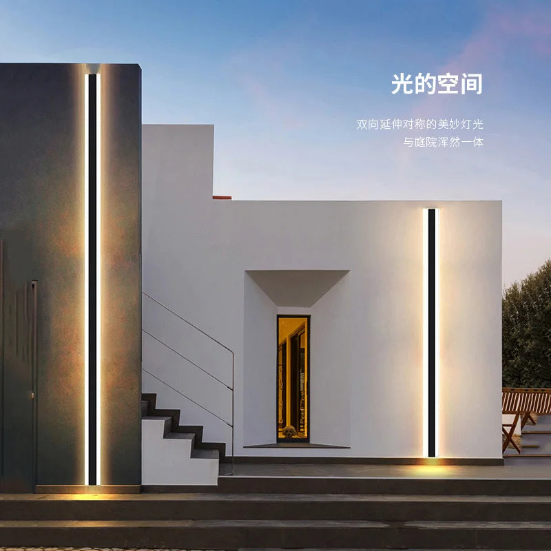 DecorBites™ LED Aluminum Wall Light for Garden Porch Sconce 110V 220V Luminaire