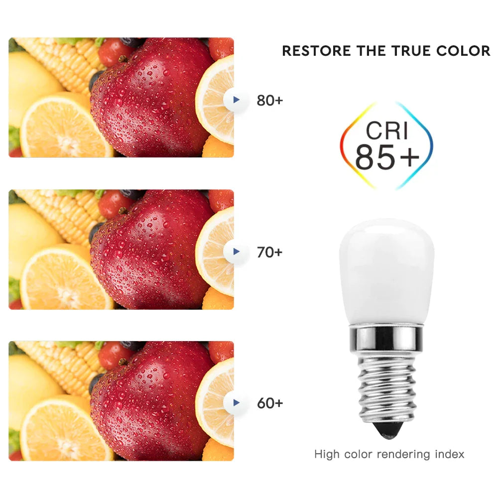 DecorBites™ LED Fridge Bulb E14 3W 220V Corn Light White/Warm SMD2835 Halogen Replacement