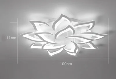 DecorBites™ Branch Design LED Chandelier: Modern Nordic Acrylic Ceiling Light for Stylish Living Room Décor