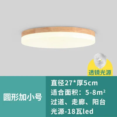 DecorBites™ LED Round Ceiling Light: Ultra-Thin & Modern for Bedroom, Living Room, Study.