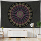 Decobites Psychedelic Mandala Tapestry Wall Hanging for Boho Home Decor