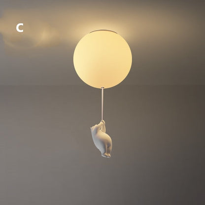 Ruben - Bear Nursery Ceiling Light Childrens Lighting