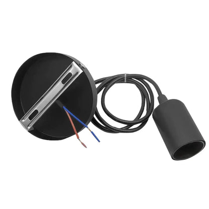 Lámpara colgante LED de 3 luces DecorBites™ de estilo industrial con casquillo E27 y acabado retro.