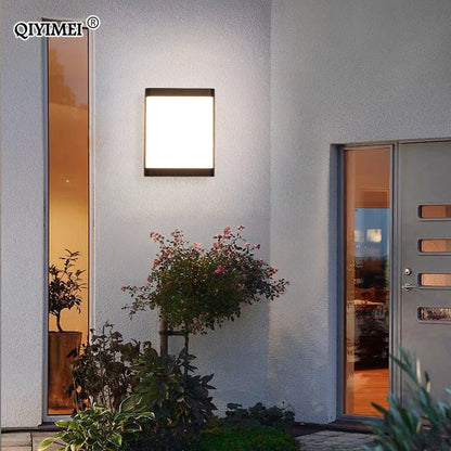 DecorBites™ LED Outdoor Wall Sconce Light for Courtyard Patio Garden Front Door