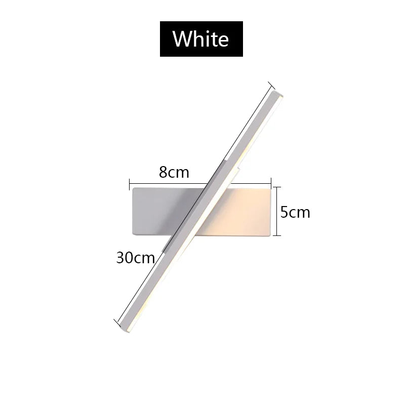 مصباح حائط LED قابل للتعديل من DecorBites™‎ مصباح غرفة نوم عصري