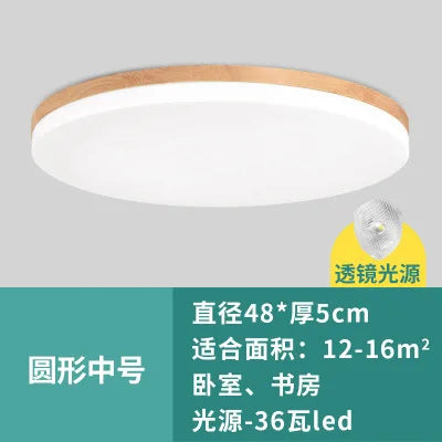 DecorBites™ LED Round Ceiling Light: Ultra-Thin & Modern for Bedroom, Living Room, Study.