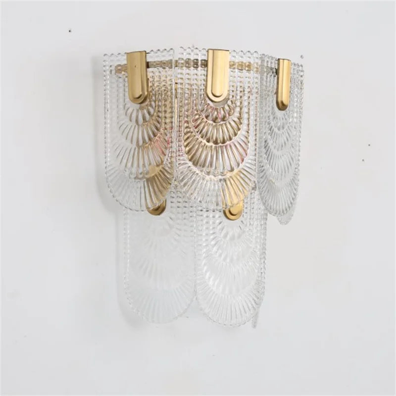 DecorBites™ Art Glass Chandelier: Elegant Luxury Lighting for Living, Dining & Bedroom Rooms