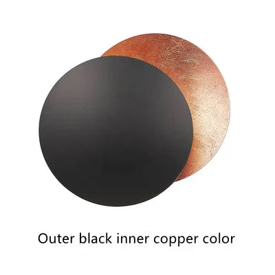DecorBites™ LED Solar Eclipse Wall Lamp for Modern Indoor Lighting