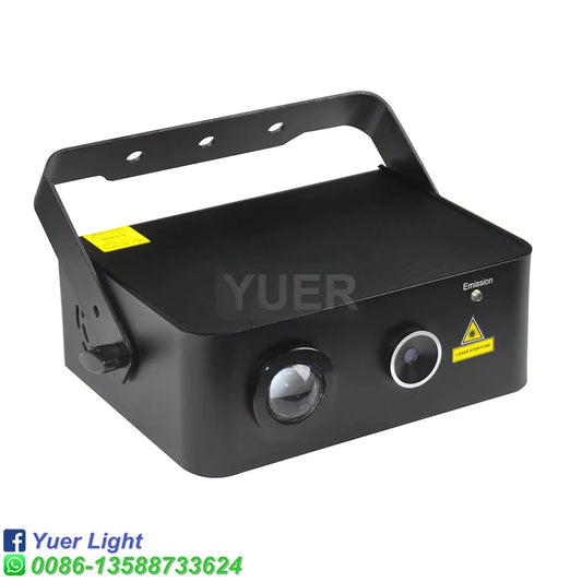 DecorBites™ LED Water+RG Laser Light DJ Disco Stage Projector