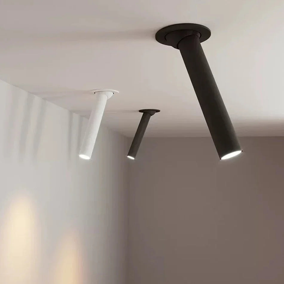DecorBites™ 5W LED Bar Ceiling Spotlight: Modern High-Quality Adjustable Indoor Lighting