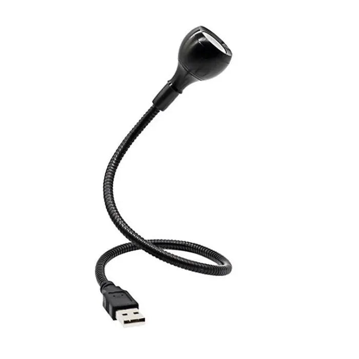 Decorbites™ Lámpara LED para Libros en Negro y Plata con Pinza, Lámpara de Escritorio Flexible para Lectura