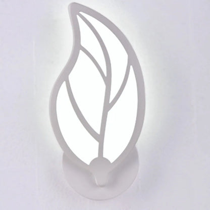 DecorBites™ Leaf Shape LED Wall Sconce for Living Room Bedroom Decor