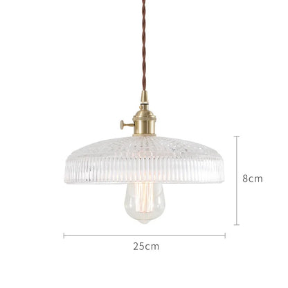 Lámparas Colgantes de Vidrio Decorbites™: Estilo Nórdico Japonés, Lámpara LED Industrial Vintage para Hogar, Bar, Café