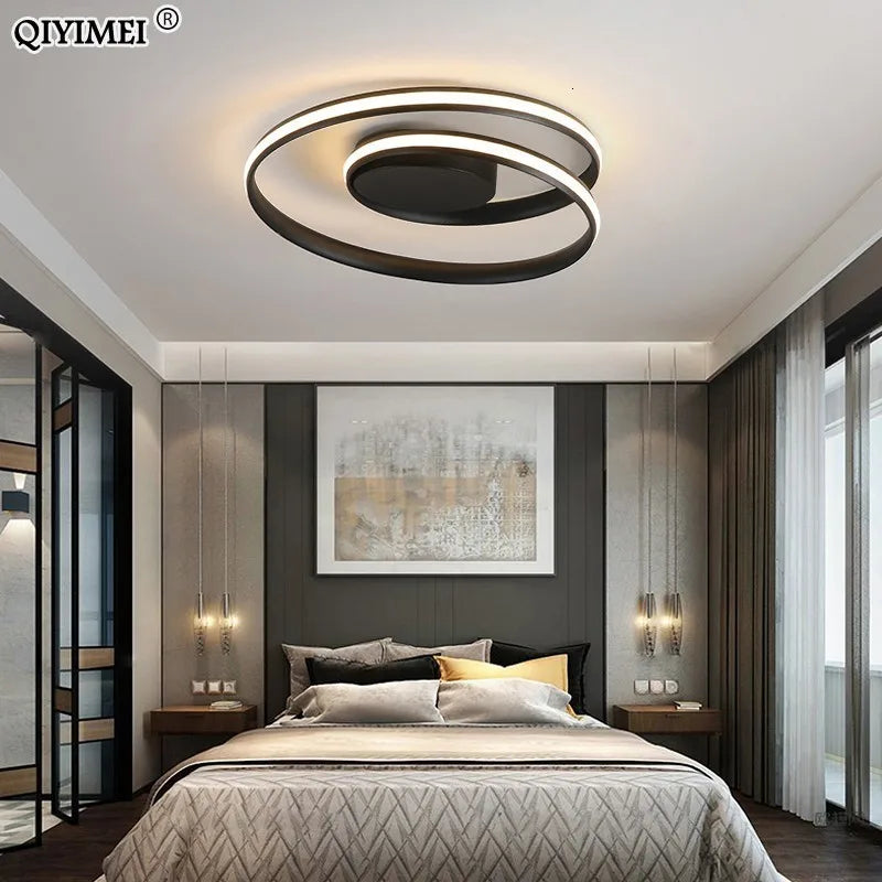 DecorBites™ LED Chandelier: Modern Surface Mounted Lights for Living Room, Bedroom, Study Room