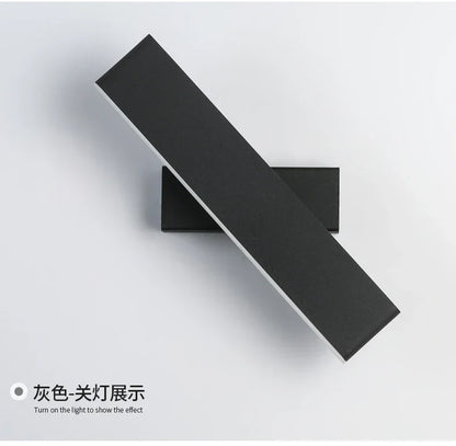 DecorBites™ مصباح حائطي يدور 360 درجة لغرفة النوم والفندق وشمعدان بجانب السرير وضوء قراءة