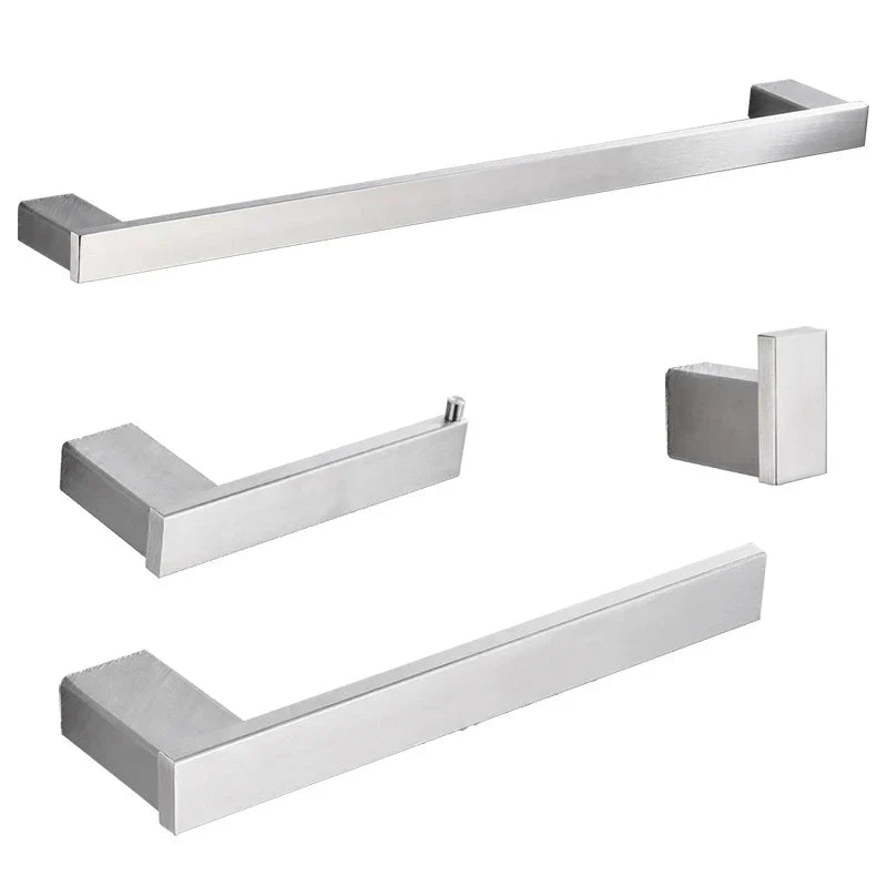 مجموعة إكسسوارات الحمام DecorBites™ المكونة من 6 قطع من النيكل المصقول