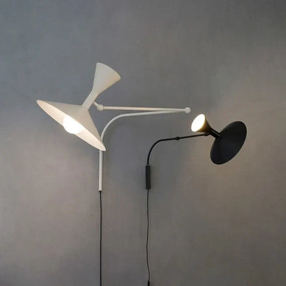 DecorBites™ Industrial Retro Swing Arm Wall Light for Living Room Bedroom Studio