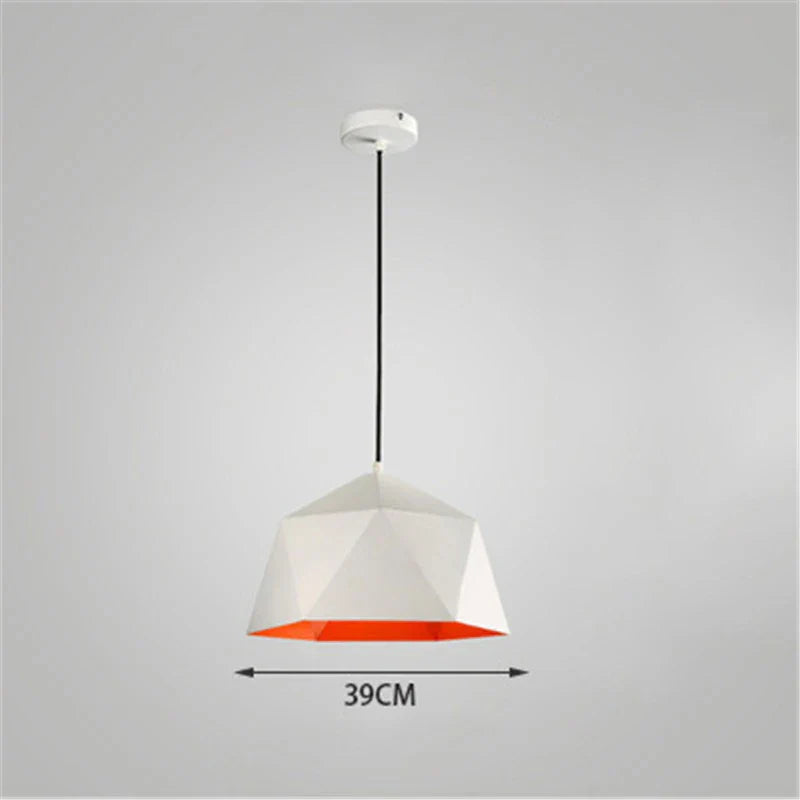 DecorBites™ Iron Diamond Pendant Lights Modern Geometry Pendent Lighting for Living Room & Cafe