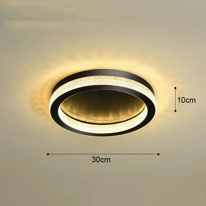 ثريا كريستالية من DecorBites™‎ بإضاءة LED باللون الأسود الذهبي لغرفة المعيشة وغرفة النوم