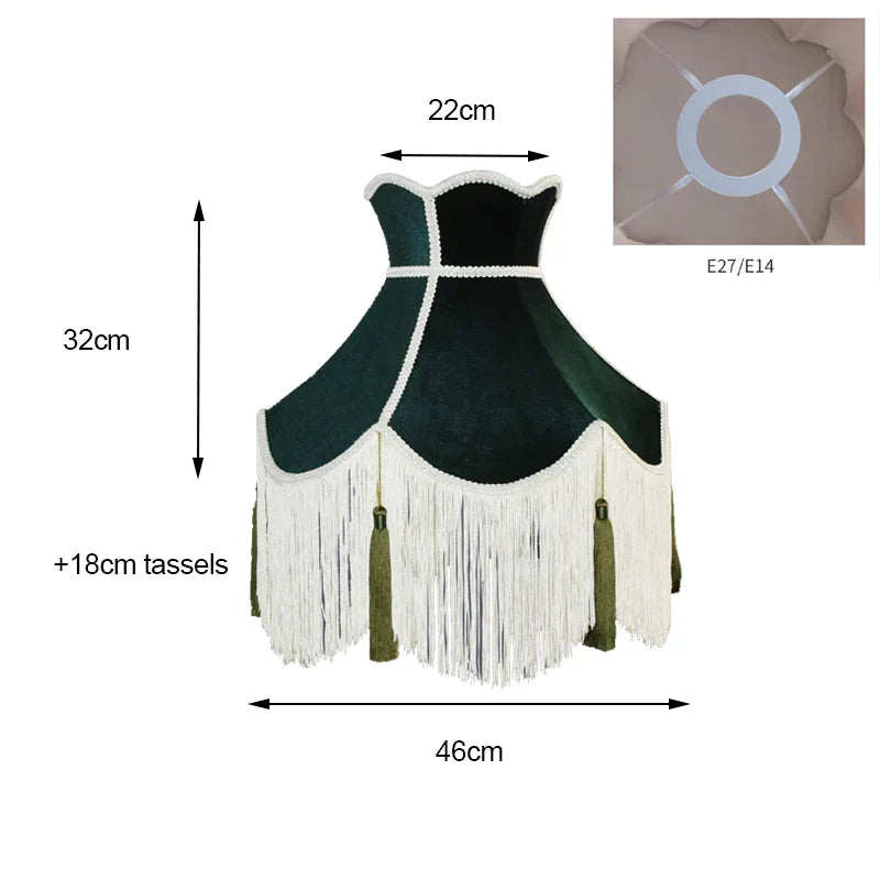 DecorBites™ Burgundy Wine Red Fabric Lampshade for Table, Floor & Pendant Light