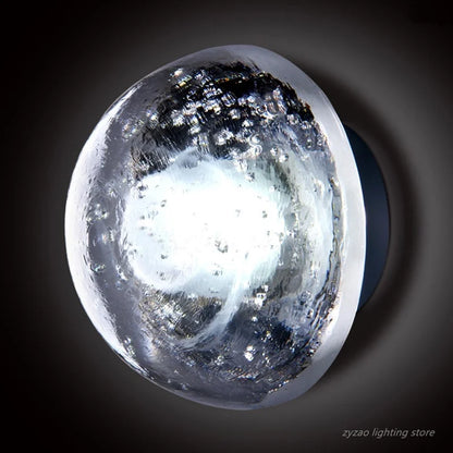 Lámparas de pared LED de cristal DecorBites™ para una decoración minimalista moderna del hogar.