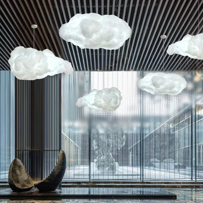 DecorBites™ Cloud LED Chandelier Light for Kids room Nursery School