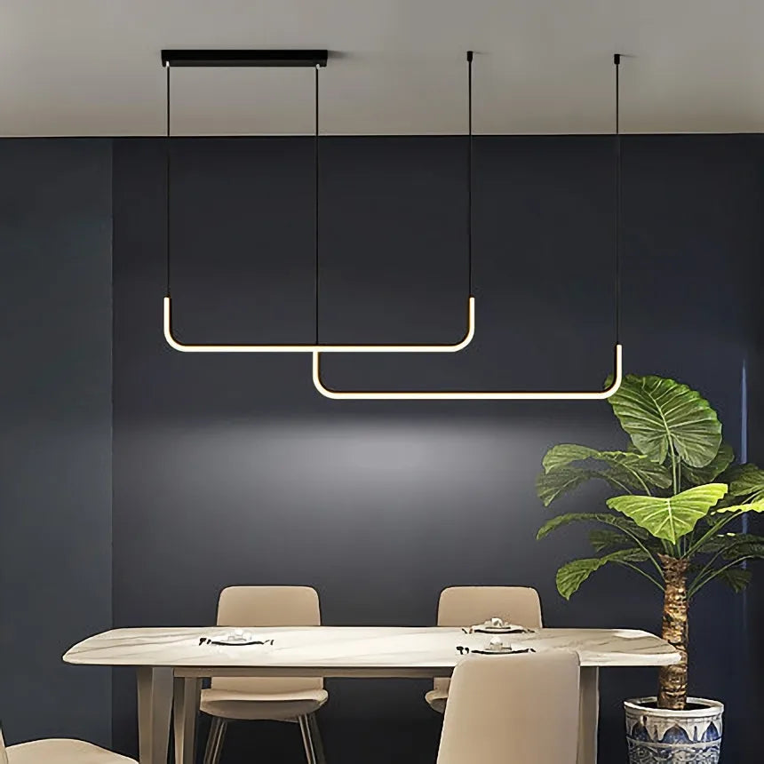 Decorbites™ Lámpara de Techo LED Colgante Regulable para Decoración e Iluminación del Hogar Moderno