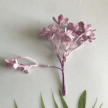 DecorBites™ Plantas artificiales: césped verde, ramitas y hojas artificiales para decoración de bodas y del hogar