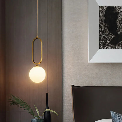 DecorBites™ LED Ball Pendant Light for Modern Luxury Decor in Bedroom, Kitchen, Office, and More