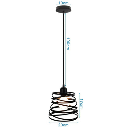 DecorBites™ Industrial LED Pendant Ceiling Light for Home Living Room Kitchen Decor