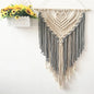 Decobites Colorful Cotton Macrame Wall Hanging Tapestry for Nordic Modern Living Room Decor