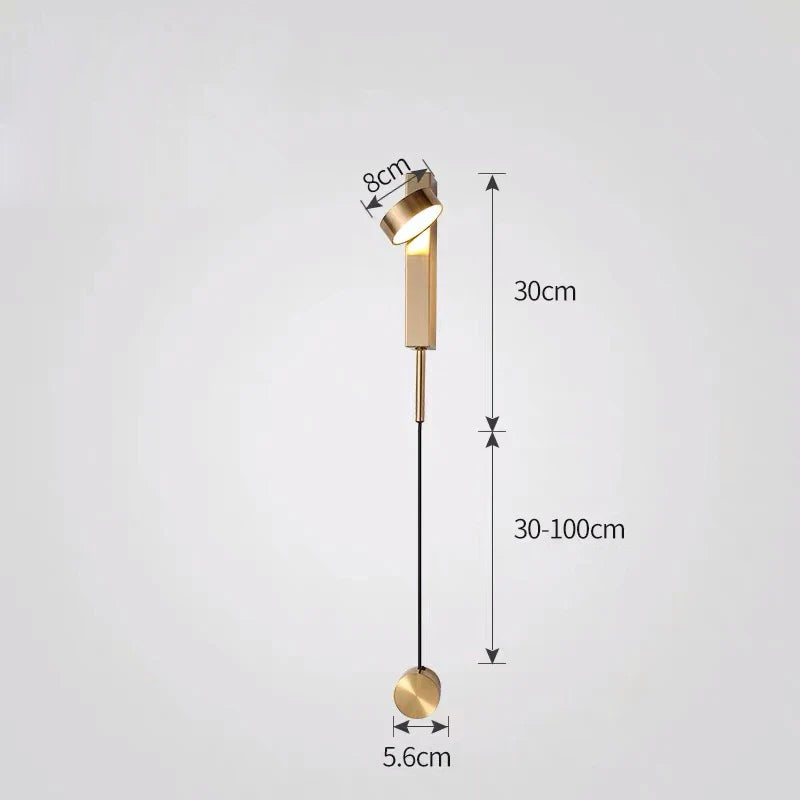 DecorBites™ Dimmable LED Wall Lamp for Living Room Art Wall Light - Modern Nordic Design