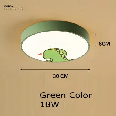 DecorBites™ Kids Cartoon Acrylic Ceiling Light with Remote Control LED Girl Children's Room Lighting