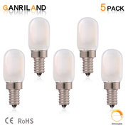 Bombilla de Tubo de Filamento LED™ Decorbites Blanco Cálido 2700K Vidrio Frosted T22 220V Lámpara Edison