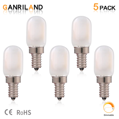 Bombilla LED tubular de filamento DecorBites™ Blanco cálido 2700K Cristal esmerilado T22 220V Bombilla Edison