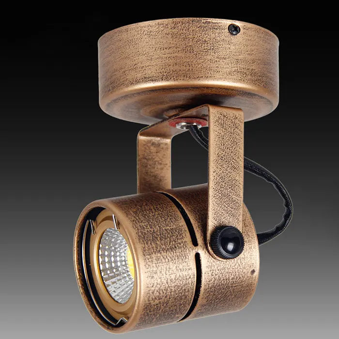 Bronze Retro Ceiling Spotlights