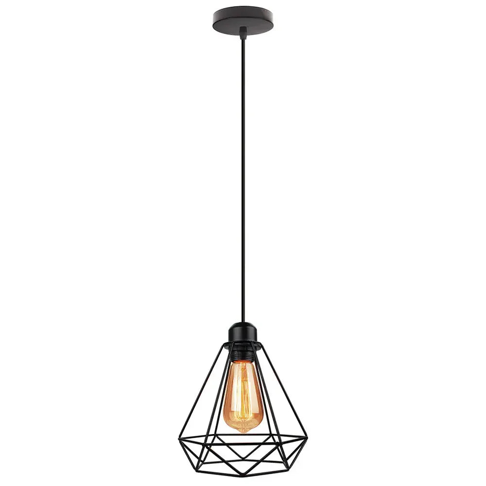 Decorbites™ Industrielles Vintage-Eisenkäfig-Pendant-Licht für Heimküche Wohnzimmer-Dekoration