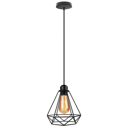 Decorbites™ Industrielles Vintage-Eisenkäfig-Pendant-Licht für Heimküche Wohnzimmer-Dekoration