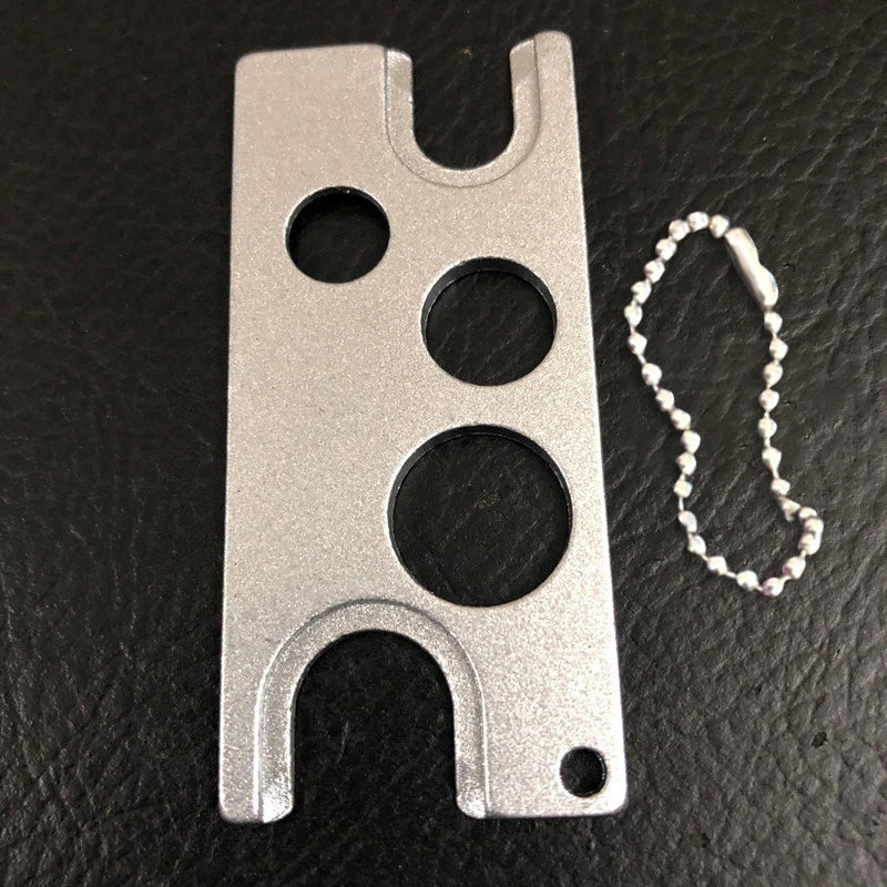 DecorBites™ Essential Oils Opener for Roller Balls & Caps - Metal Corkscrew Tool