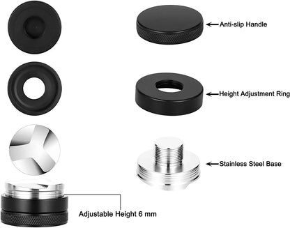 Decorbites™ Espresso-Verteiler für 54 mm Breville-Portafilter und Kaffeiausgleicher