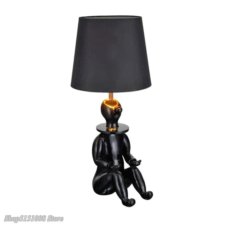 DecorBites™ Clown Desk Lamp: Modern Style, Creative Design, Character Table Lighting for Bedroom.