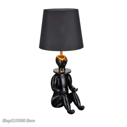 DecorBites™ Clown Desk Lamp: Modern Style, Creative Design, Character Table Lighting for Bedroom.