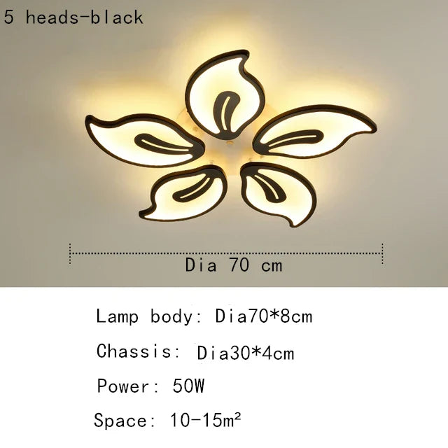 DecorBites™ Elegant LED Ceiling Light for Living Room, Bedroom, Dining - Modern & Light Luxury