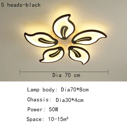 DecorBites™ Elegant LED Ceiling Light for Living Room, Bedroom, Dining - Modern & Light Luxury