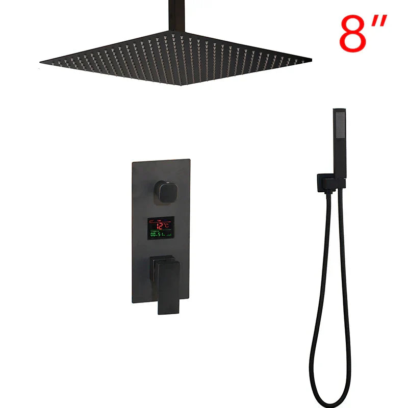 DecorBites™ Digital Display Shower Faucet Set with 3 Functions